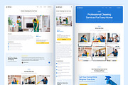 Home Cleaning Service Web UI Figma, an UI Kit Template by peterdraw (Thumbnail 3 of 7)