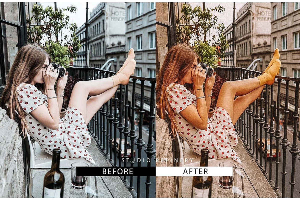 Blogger Lightroom Preset, an Action Add-On by STUDIO REFINERY (Photo 3 of 6)