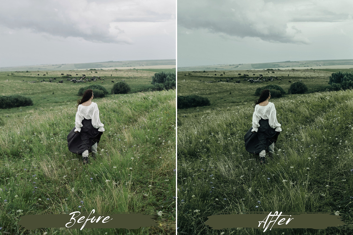 10 Sage Green Lightroom Presets, a Preset Add-On by MEPRESETS (Photo 5 of 7)