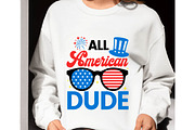 American 4th July Bundle Png Svg, an Object Graphic by EllaMaiyaali (Thumbnail 7 of 9)