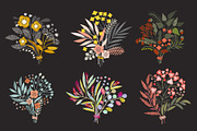 Vector Florals, a Background Graphic by Irtsya (Thumbnail 9 of 12)