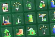 3D Energy Icons, an Environmental 3D Model by Flat Icons (Thumbnail 8 of 8)