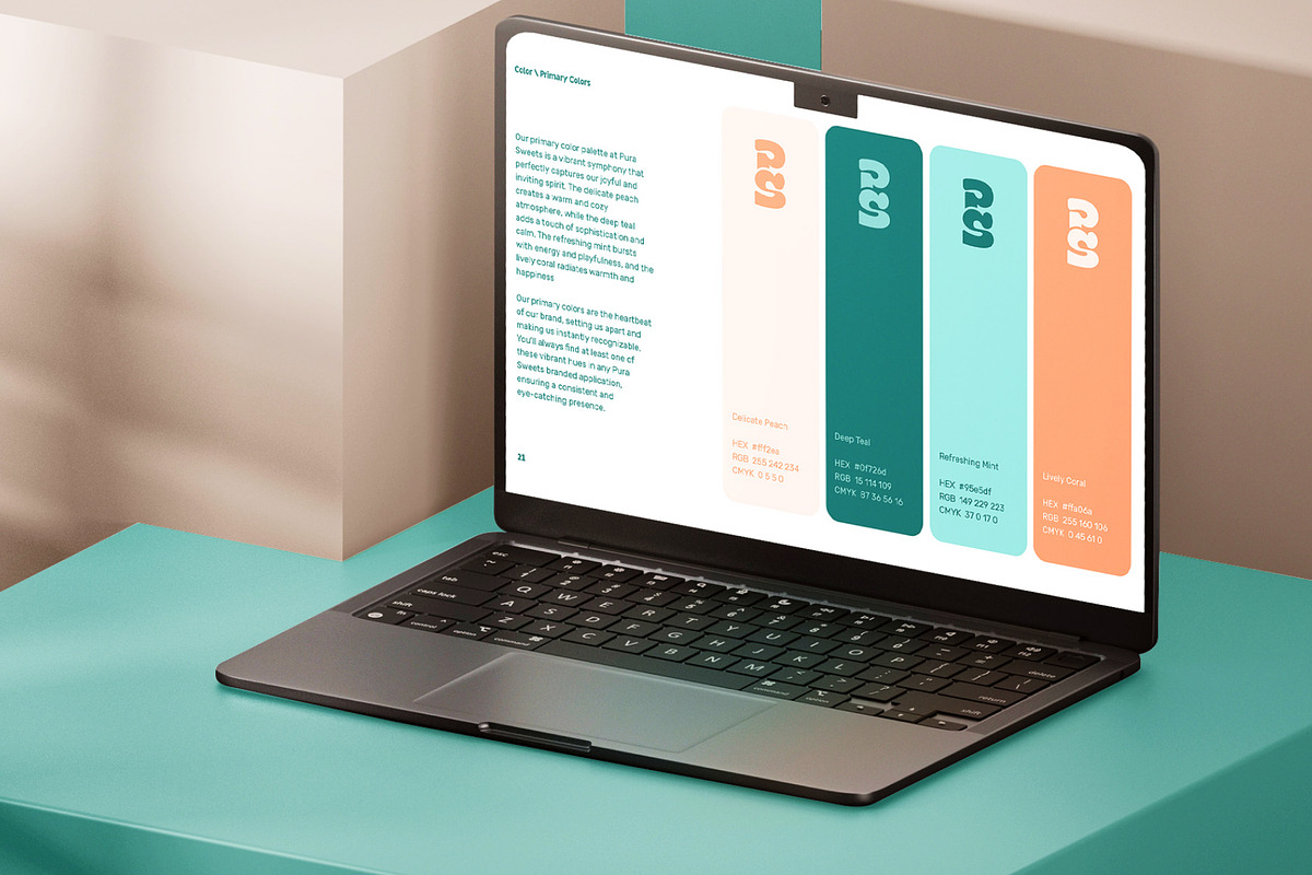 Pura Brand Guidelines Template, a Branding & Logo Template by Hamdi Designs (Photo 11 of 11)