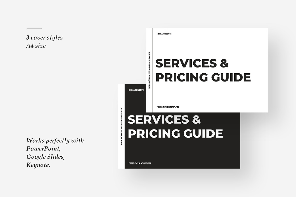 Services and Pricing Guide Template, a Presentation Template by Gaize (Photo 4 of 11)