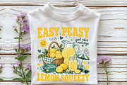 Retro Lemonade Sublimation Design, a Seasonal Illustration by DreamPrint404 (Thumbnail 2 of 6)