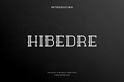 Hibedre, a Slab Serif Font by garismantra (Thumbnail 1 of 4)