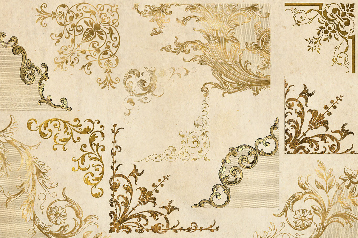 Old Gold Corners, an Illustration by Digital Curio (Photo 3 of 4)