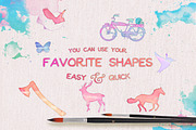 Watercolor - Make it Quick & Easy, a Layer Style Add-On by Creative Media Co (Thumbnail 4 of 5)