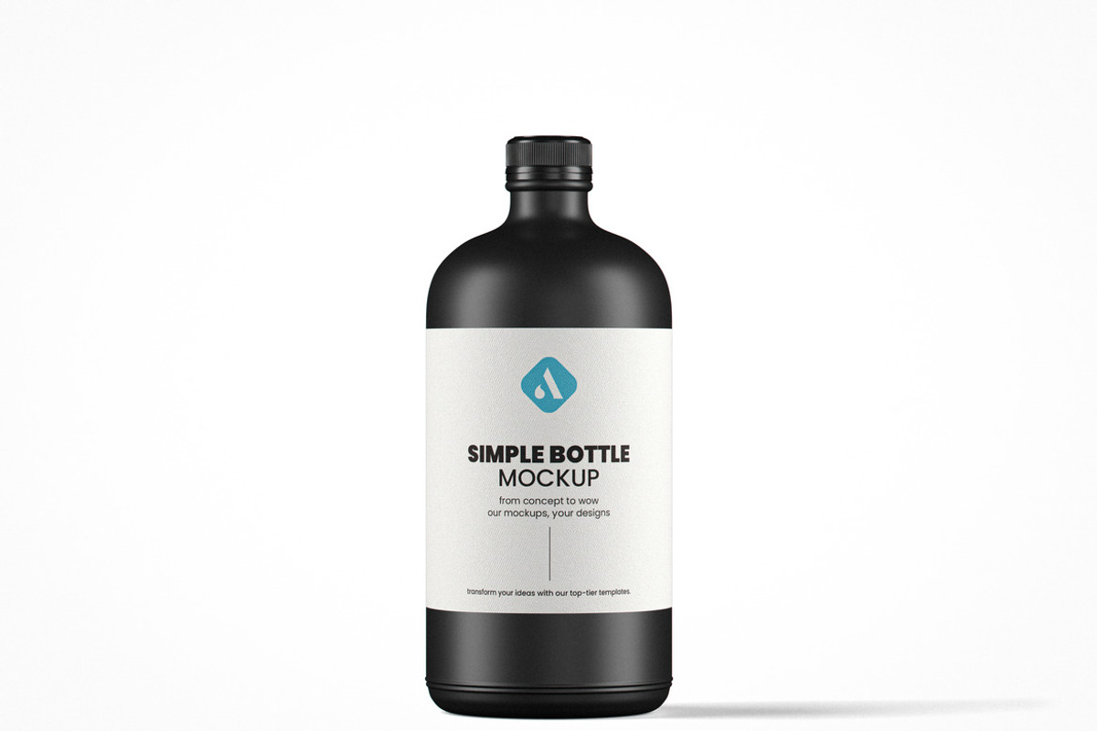 Bottle Mockup Pack, a Packaging Mockup by Designer Dude (Photo 2 of 6)