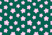 Groovy daisy seamless patterns set, a Pattern Graphic by Good Studio (Thumbnail 4 of 12)
