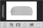 Soft Cosmetic Pouch Mockup, a Pens & Pencil Mockup by Bruno's Shop (Thumbnail 2 of 3)