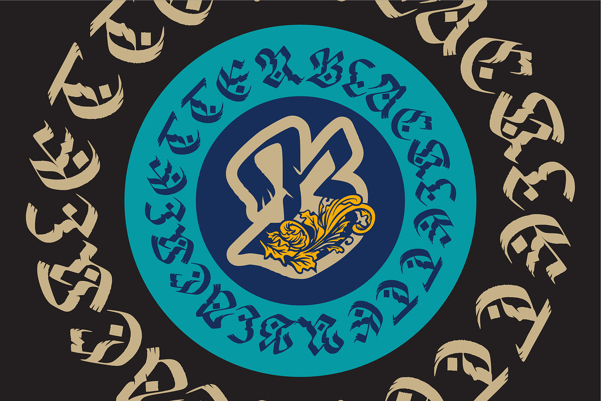 Franklin fracture - Blackletter, a Blackletter Font by WAP (Photo 4 of 7)