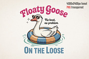 Funny Cute Goose Bundle Sarcastic, an Object Graphic by GlitterCraft (Thumbnail 23 of 31)