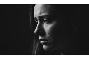 Close up portrait of woman face with, a Person Photo by Igor Tichonow