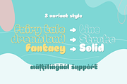 Meila - Cute & Cheerful Font Family, a Sans Serif Font by Namela Studio (Thumbnail 3 of 7)