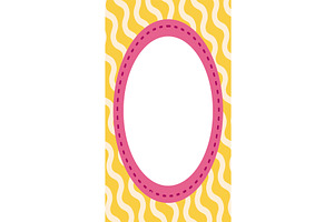 Frame with doodle borders for text, an Illustration by the8monkey
