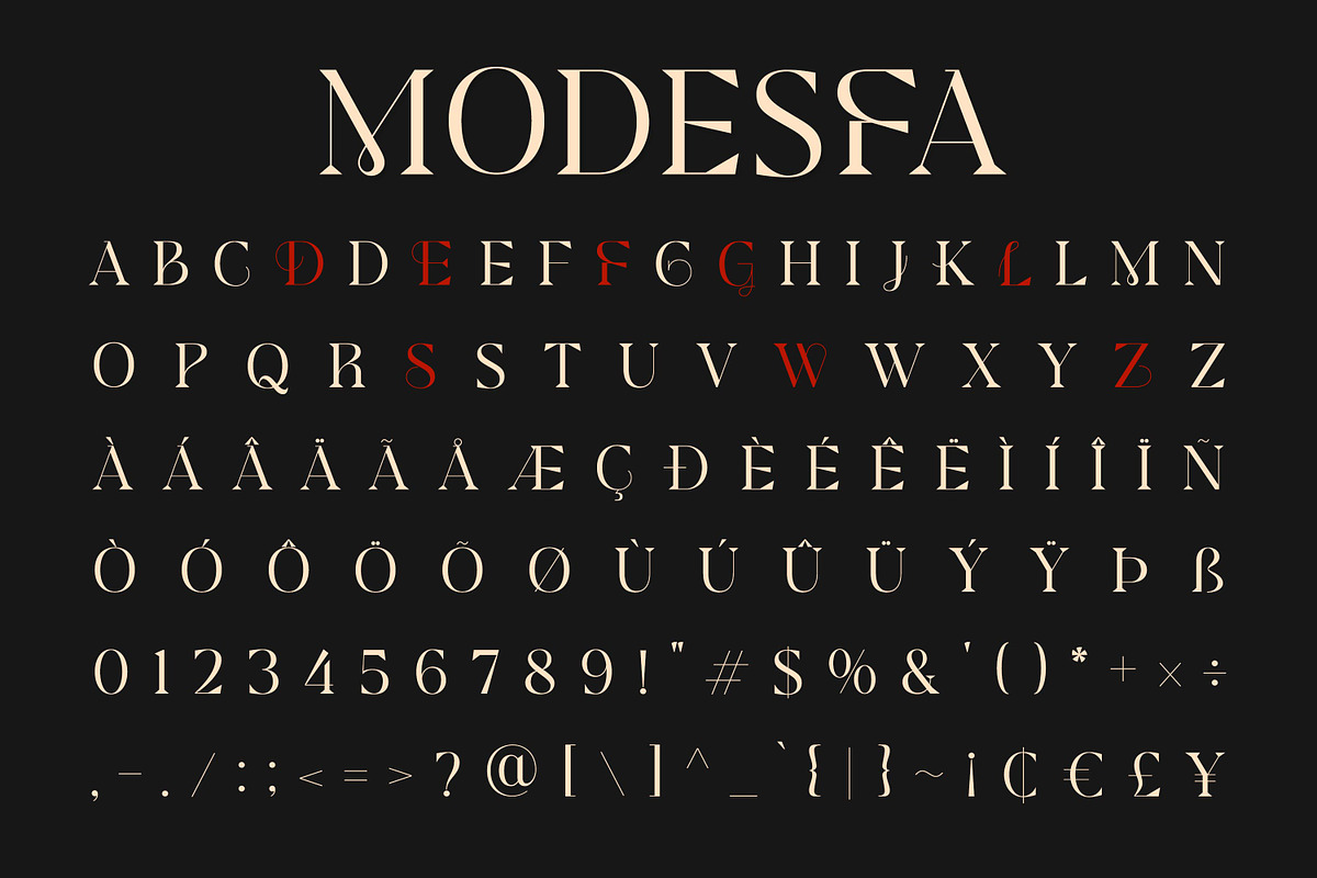Modesfa - Modern Display Serif, a Serif Font by Almarkhatype (Photo 10 of 10)