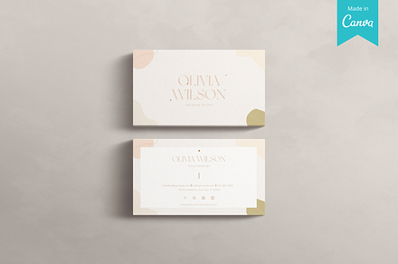 Modern Business Card template, a Business Card Template by Hellohastore