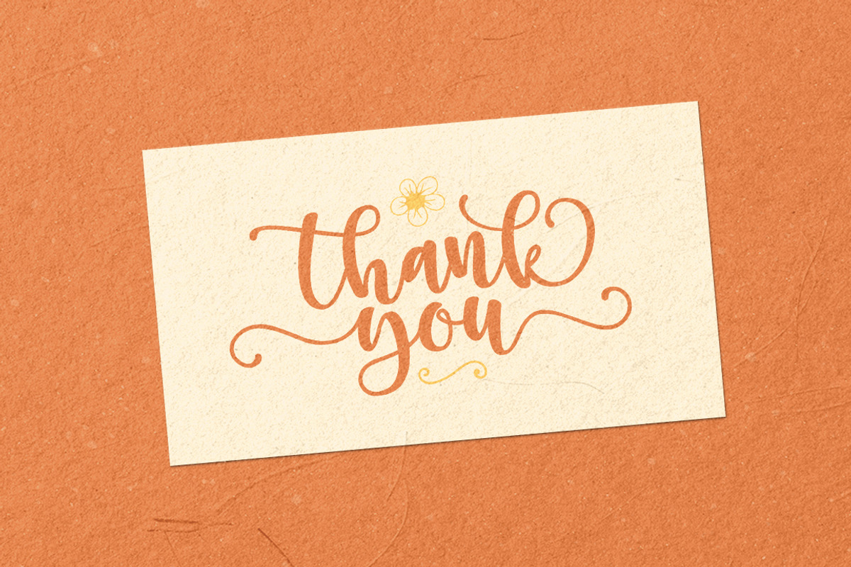 Bungalow Sweety Duo and Extras, a Handwritten Font by Beautypes (Photo 9 of 9)