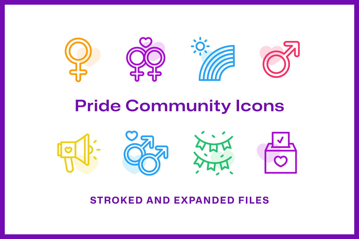 48 Pride Community Icons, an Icon by Furnace (Photo 5 of 5)