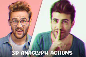 3D Anaglyph Actions, an Action Add-On by Vatdesign