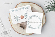 Watercolor festive winter clipart, an Illustration by OrangePeafowlArt (Thumbnail 9 of 11)