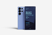 Smartphone Mockup Set for App and UI, a Product Mockup by bimockup (Thumbnail 4 of 6)