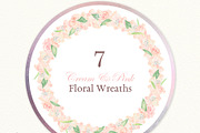 Watercolor Wedding Floral Ornaments, a Decorative Illustration by Designoo (Thumbnail 6 of 8)