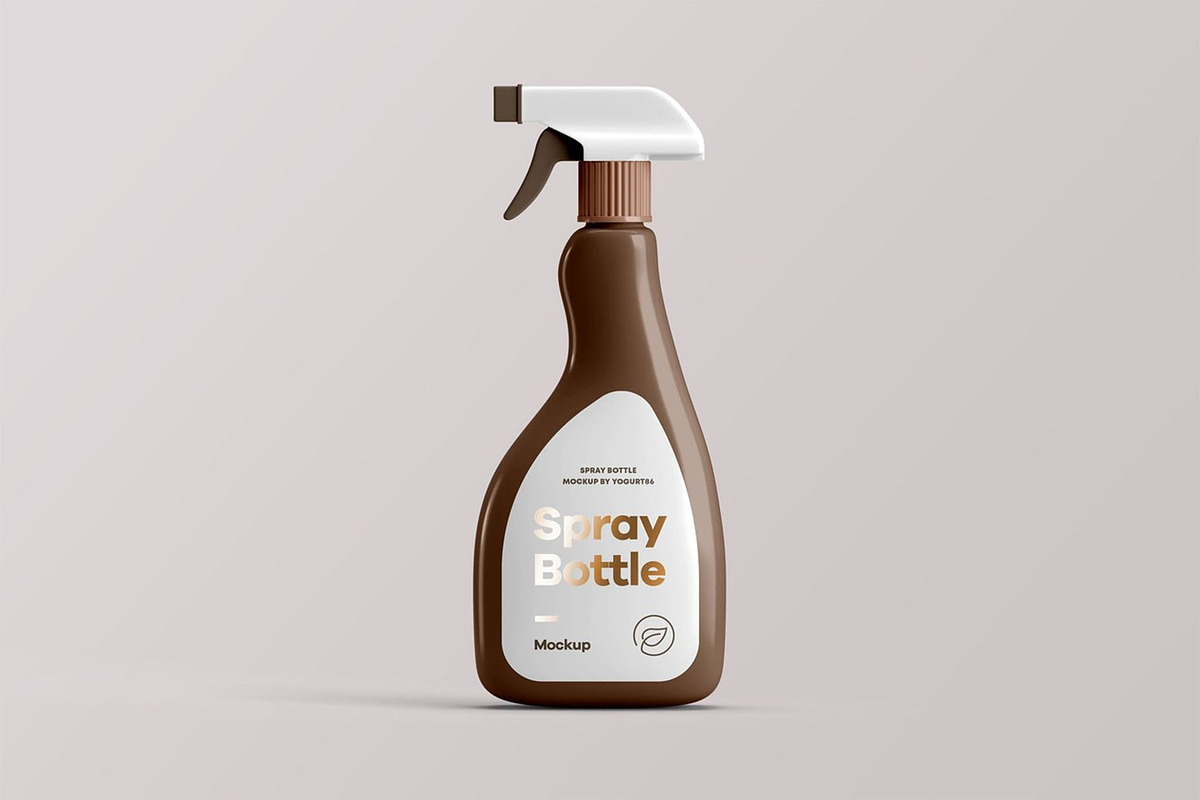 Spray Bottle Mockup, a Packaging Mockup by Se٧enStudio (Photo 12 of 13)