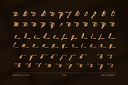 Mutivea Script Font, a Script Font by Graphicxell (Thumbnail 8 of 8)