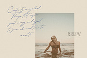 Vanilla Mousse Script, a Handwritten Font by DesignThatMatters (Thumbnail 3 of 10)