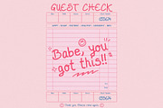 Slightly Sketchy - Cheeky Typeface, a Sans Serif Font by HipFonts (Thumbnail 12 of 15)