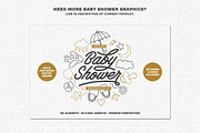 Baby Shower Design Set, a Decorative Illustration by Chelovector (Thumbnail 4 of 4)
