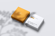 Square Business Card Mockup, an Advertising Mockup by Mockup Supper (Thumbnail 8 of 15)