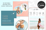Instagram Templates Bright Fun Boho, a Social Media Template by Macarons and Mimosas (Thumbnail 7 of 8)