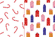 Vivid Christmas Cliparts & Patterns, a Seasonal Illustration by OkPen (Thumbnail 8 of 13)