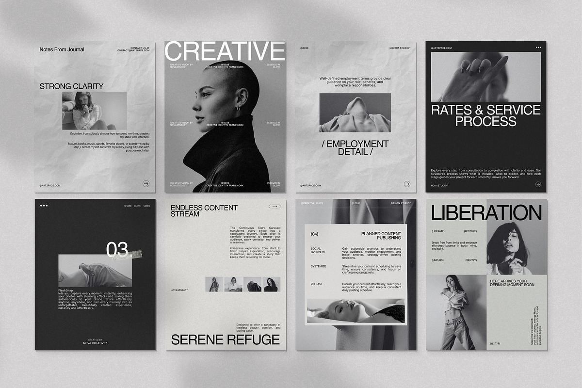 Business Instagram Post Template Kit, a Social Media Template by Crafted Pixel (Photo 6 of 9)