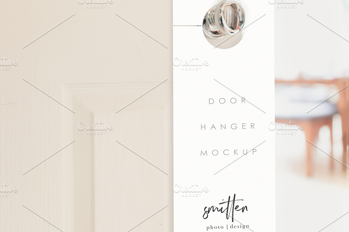 Door Hanger Mockup - Wedding Favor, a Beauty & Fashion Photo by Smitten Photo & Design (Photo 1 of 2)