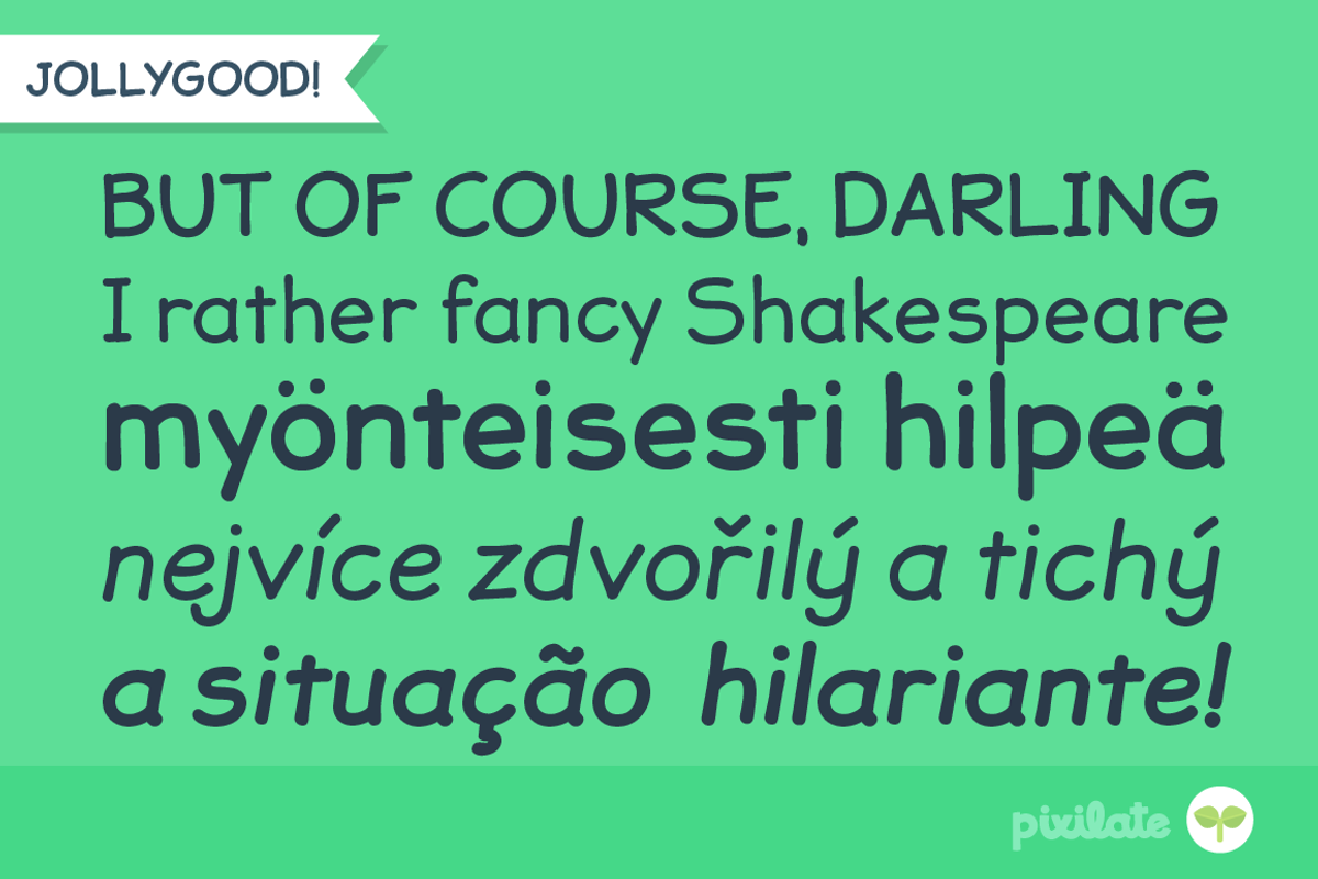 JollyGood Sans Essentials preview 3