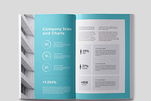 Annual Report Template, Brochure