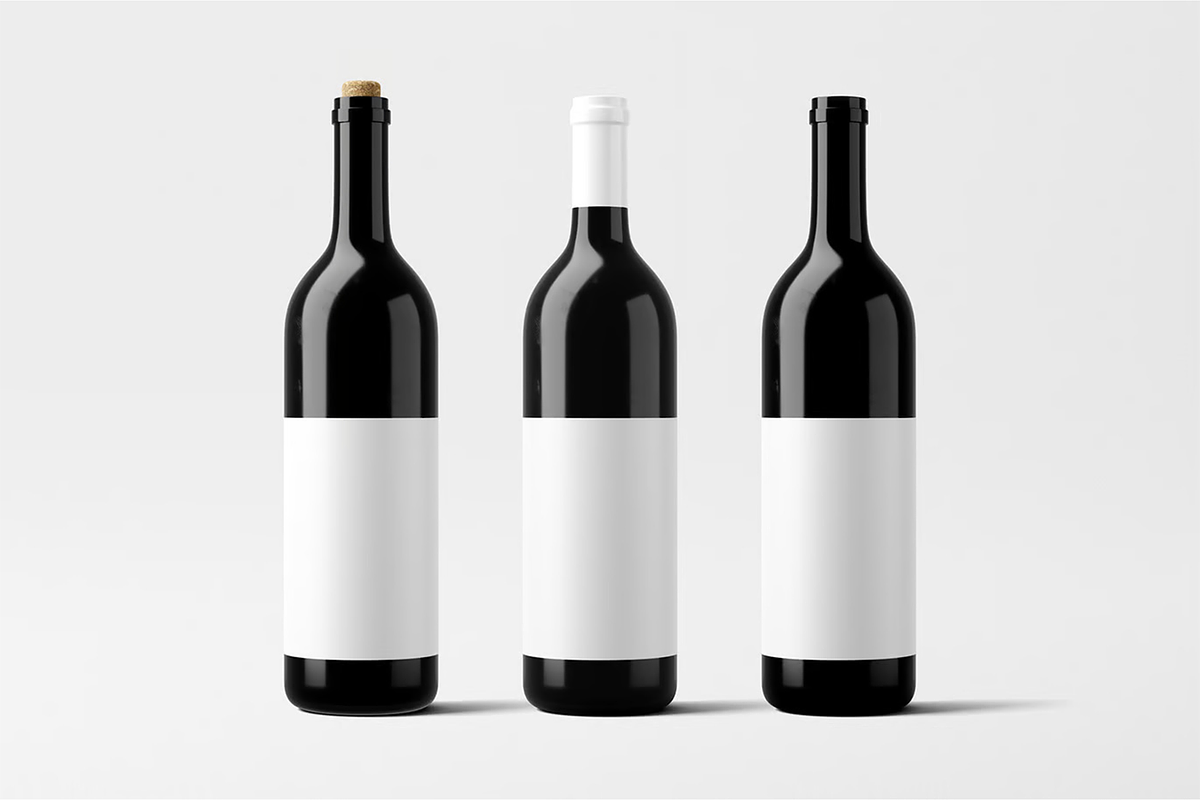 Wine Bottle Mockup, a Product Mockup by Xtrahive (Photo 2 of 2)
