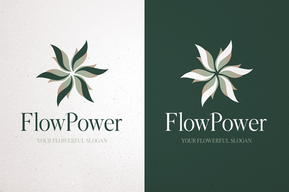 Floral Logo Template | Canva & AI preview 3