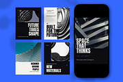 Future Architecture Social Media, a Social Media Template by Pitchlook.Studio (Thumbnail 3 of 3)