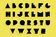 Morro - Geometric figures font, a Font by Great Scott! (Thumbnail 7 of 11)