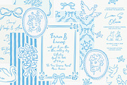 Hand Drawn Whimsy Spring, an Object Graphic by Leila Divine (Thumbnail 3 of 21)