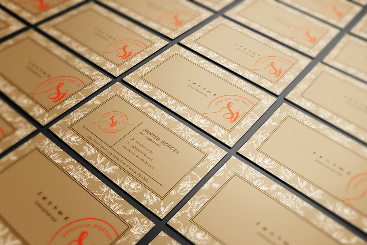 100 Modern Business Card Bundle, a Business Card Template by GraphicsEgg (Photo 7 of 102)