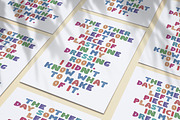 Color Plasticine Font, a Font by Handmadefont (Thumbnail 8 of 9)