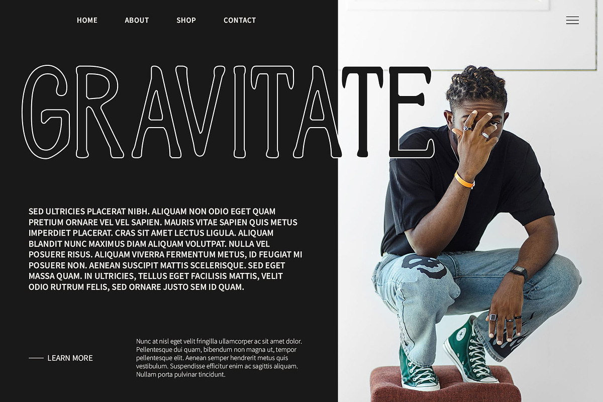 Avelion Blur, a Serif Font by Craft Supply Co. (Photo 3 of 8)