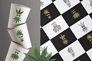 CANNABIS / MARIJUANA BUNDLE, a Decorative Illustration by Elena_Sedova (Thumbnail 25 of 30)