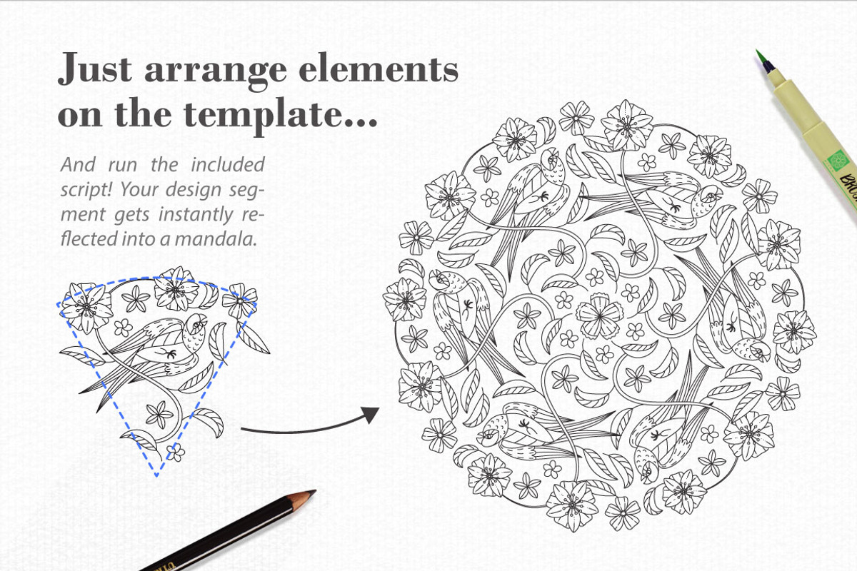 Mandala Creator Jungle Edition, a Plug-in Add-On by Drifter Studio (Photo 3 of 7)